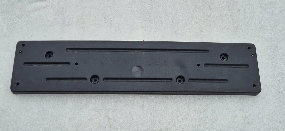 BMW X5 G05 License Plate Frame M Pkg