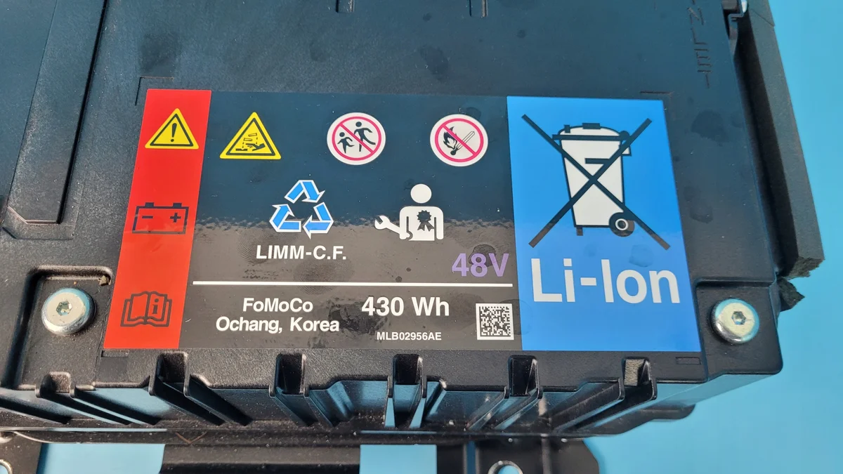 Batterie Akku Ford Kuga Mk3 III Hybrid Mildhybrid image 7