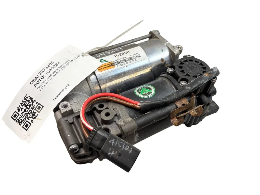 Compresseur suspension pneumatique E-Class S212 image 2