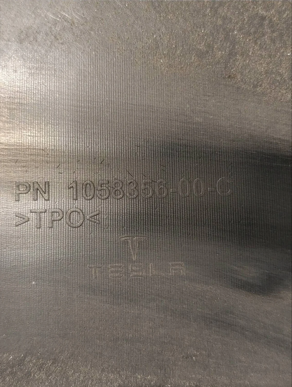 Spoilerplåt Bak Tesla X 105835600C image 7