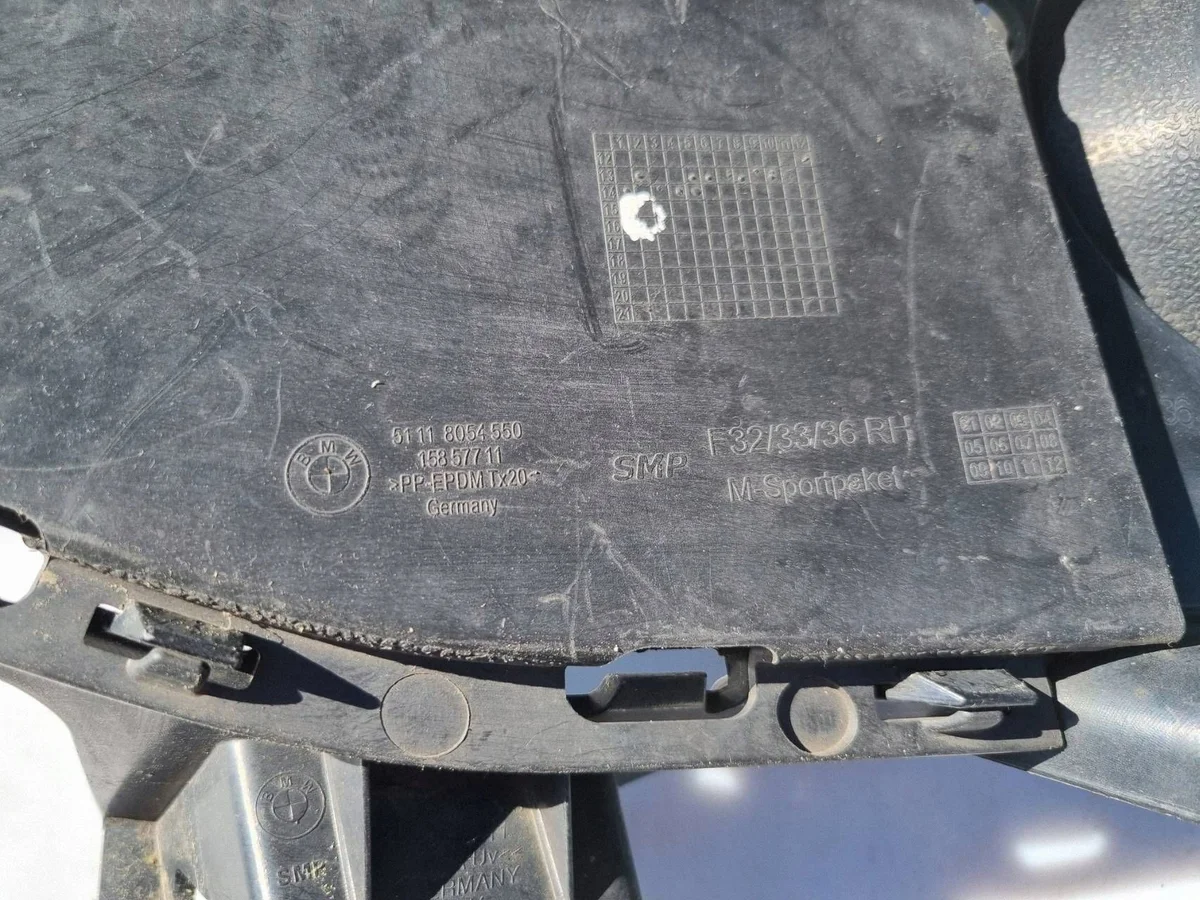 BMW 4 F32 F33 F36 Kennzeichenhalter hinten image 3