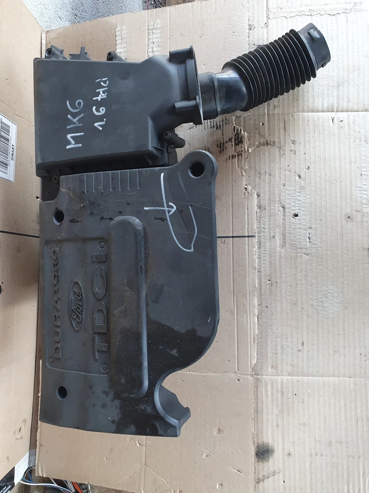 Boîtier de filtre à air Ford Fiesta mk6 1.6 TDCI