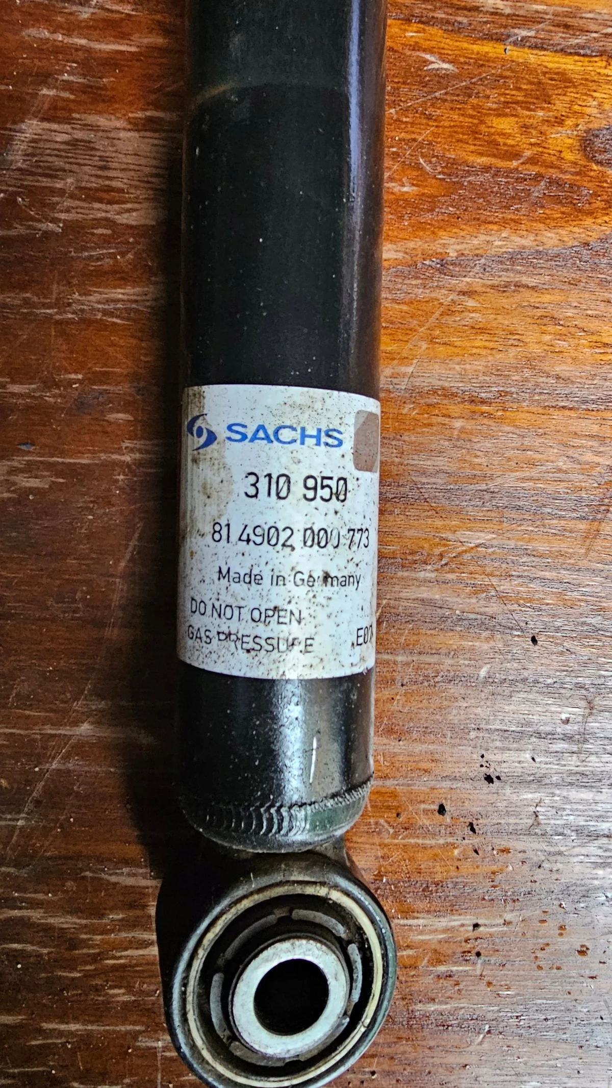 Takaiskunvaimentimet Skoda Octavia II Sachs 30-D71-A