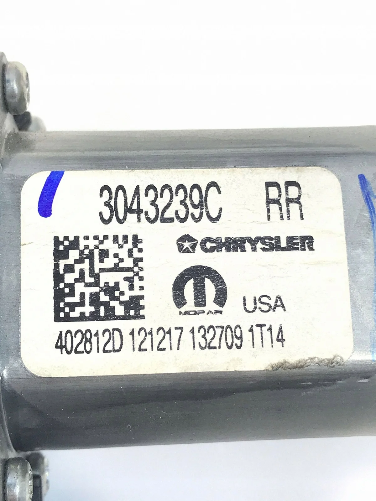 Chrysler Pacifica 2019 Motor Puerta Deslizante 68314760AB