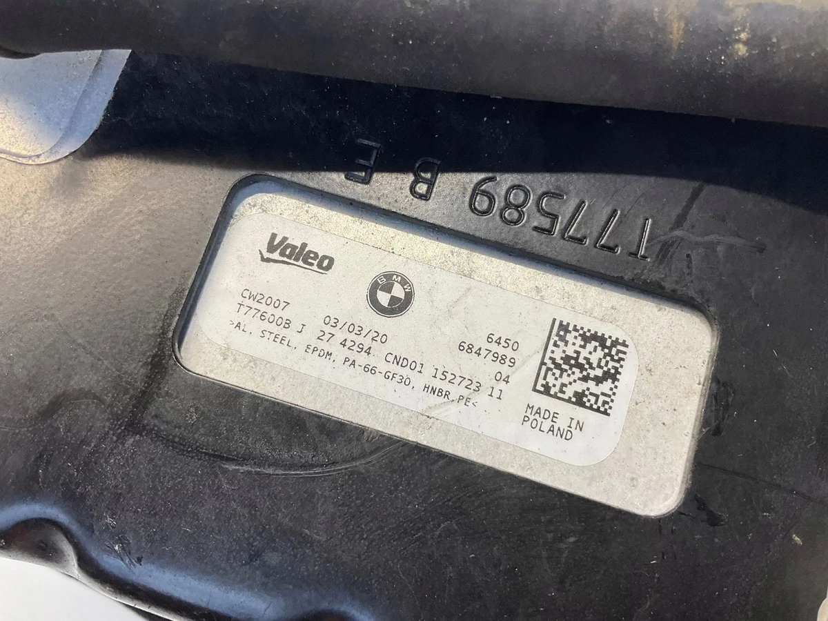 Condenseur clim BMW OE 6847989 image 5