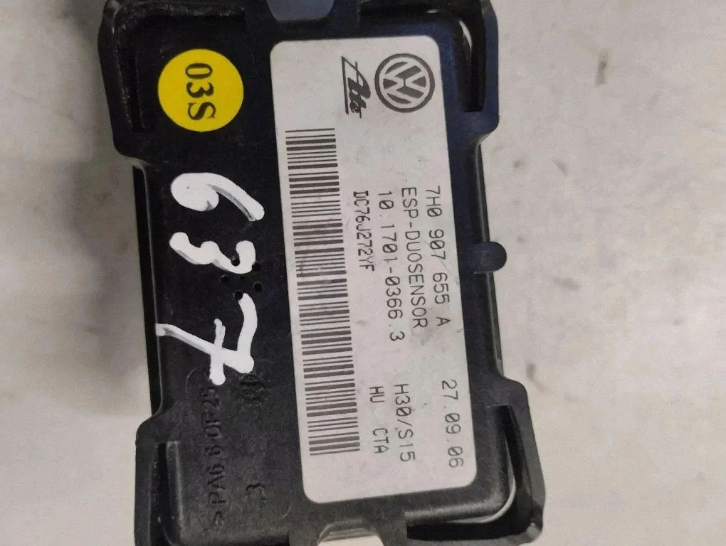 ESP Module Sensor Audi TT 8J 7H0907655A Used image 3