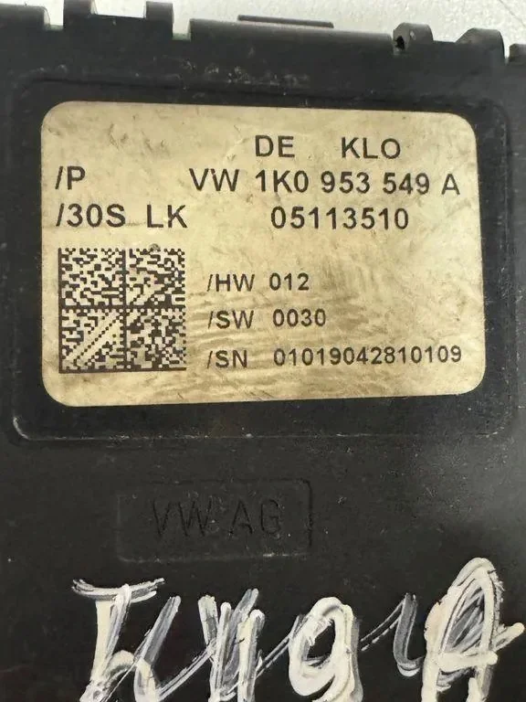 1k0953549am Sensor Ângulo Direção VW Seat Skoda image 3