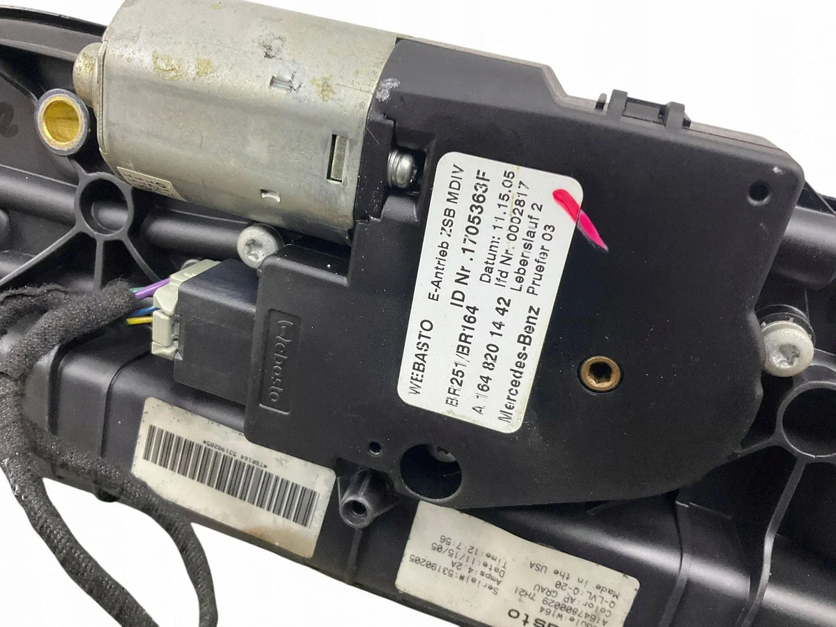 Mercedes ML W164 Schiebedach Motor A1648201442 image 4