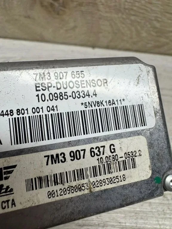 ESP Acceleration Sensor VW Sharan 7M3907637G image 3