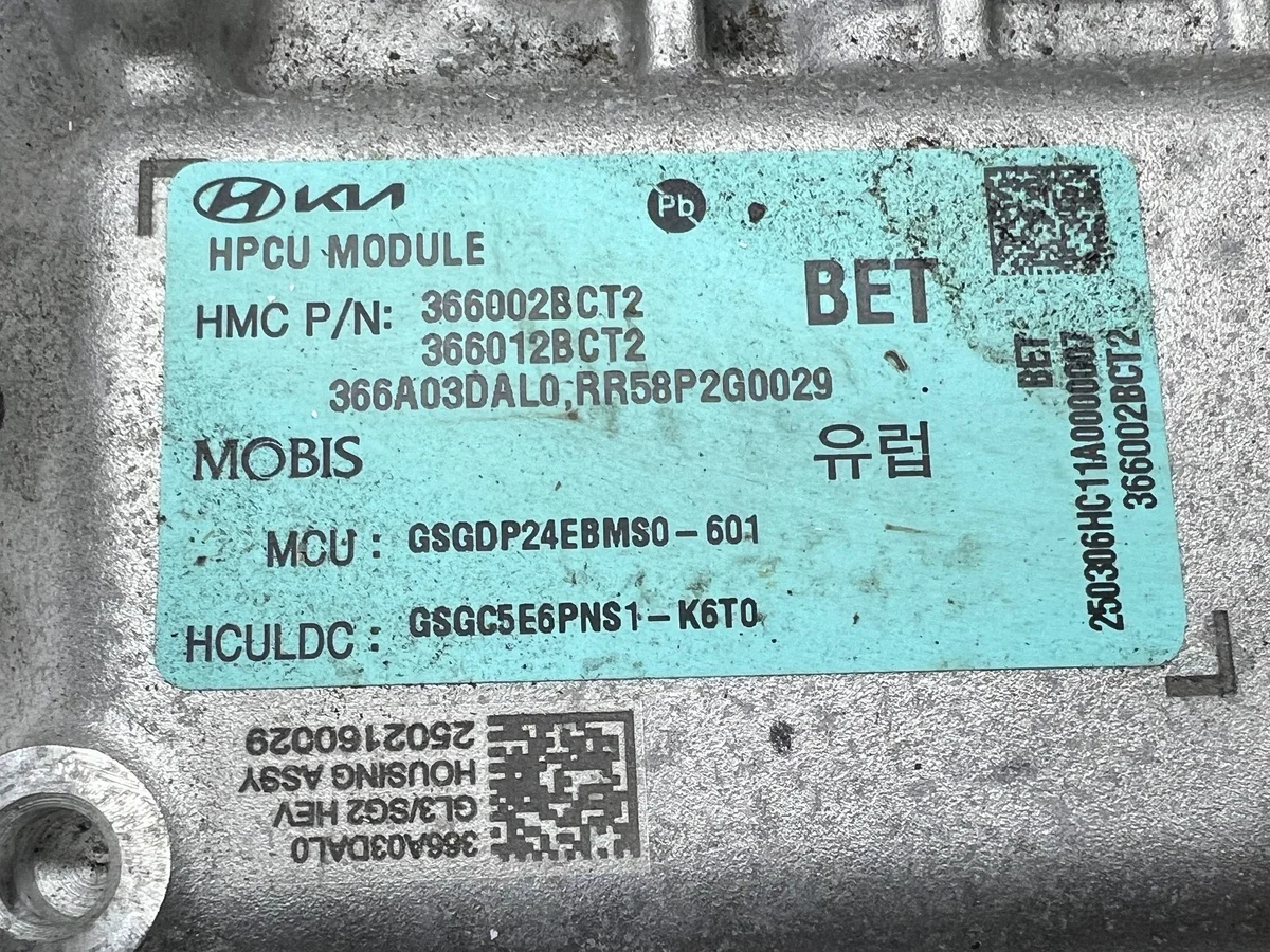 Inversor KIA Niro 366002BCT2 Usado image 4
