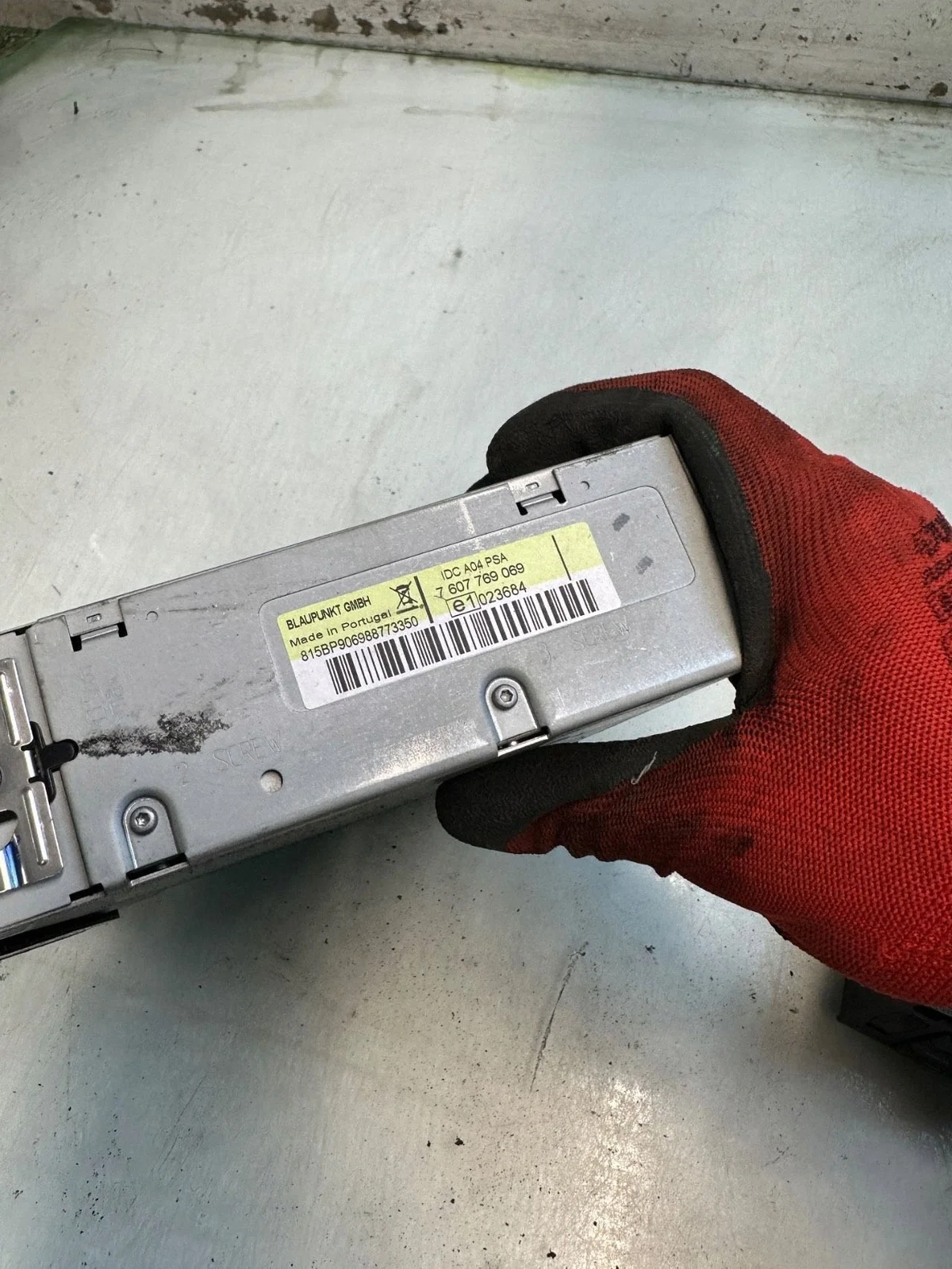 Peugeot 207 Trocador CD/DVD 7607769069 image 3