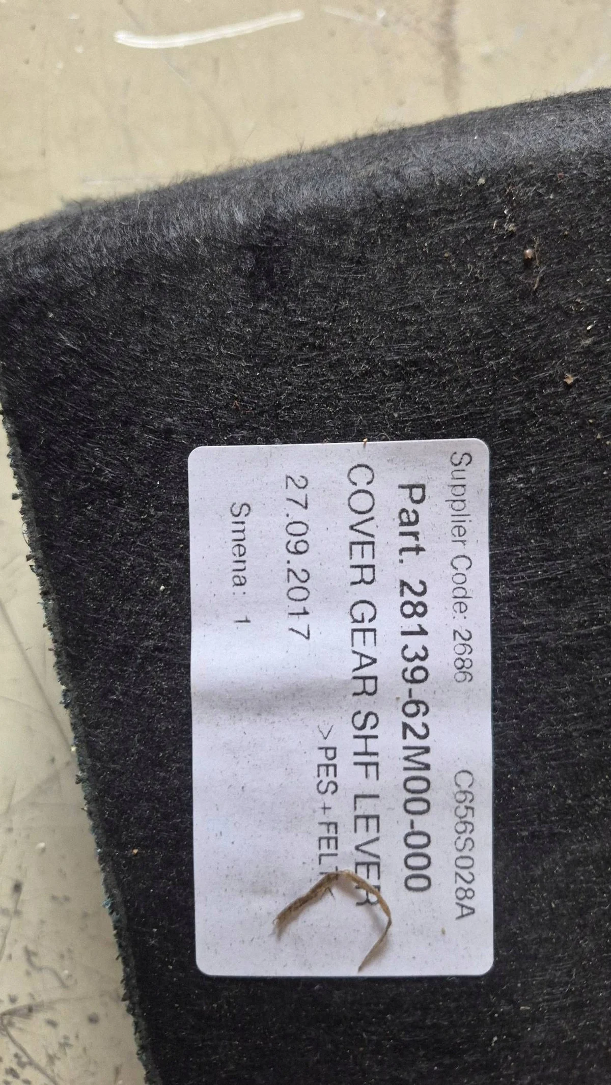 Levier de vitesses Suzuki Vitara 1,4T 28139-62M00 image 8