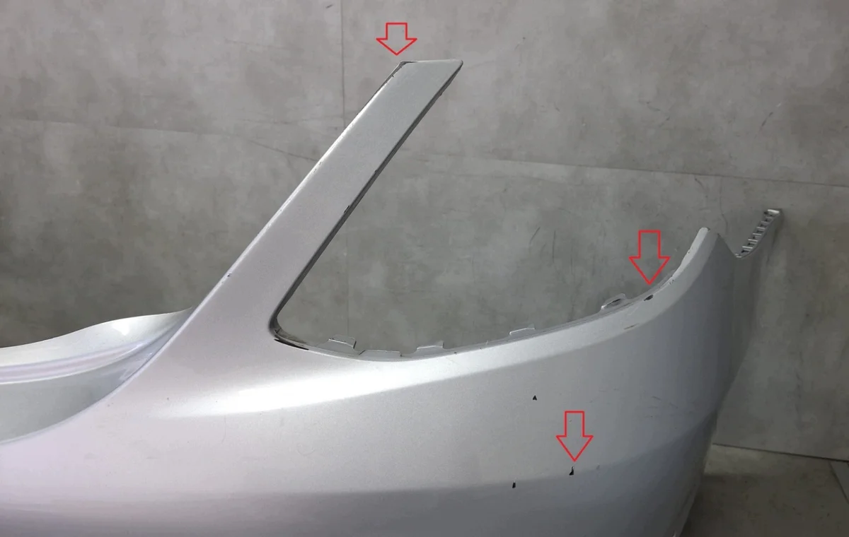Heckstoßstange MERCEDES C W205 14-18 A2058850138 image 6