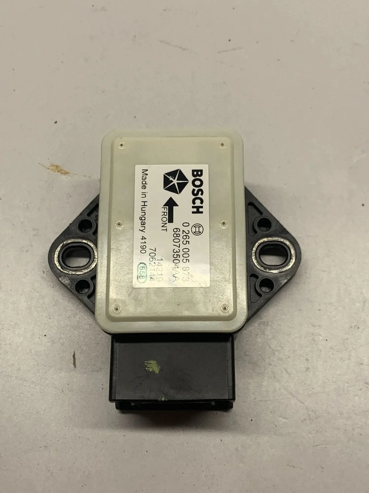 Sensor Aceleração Fiat 500 ESP 68073504AA