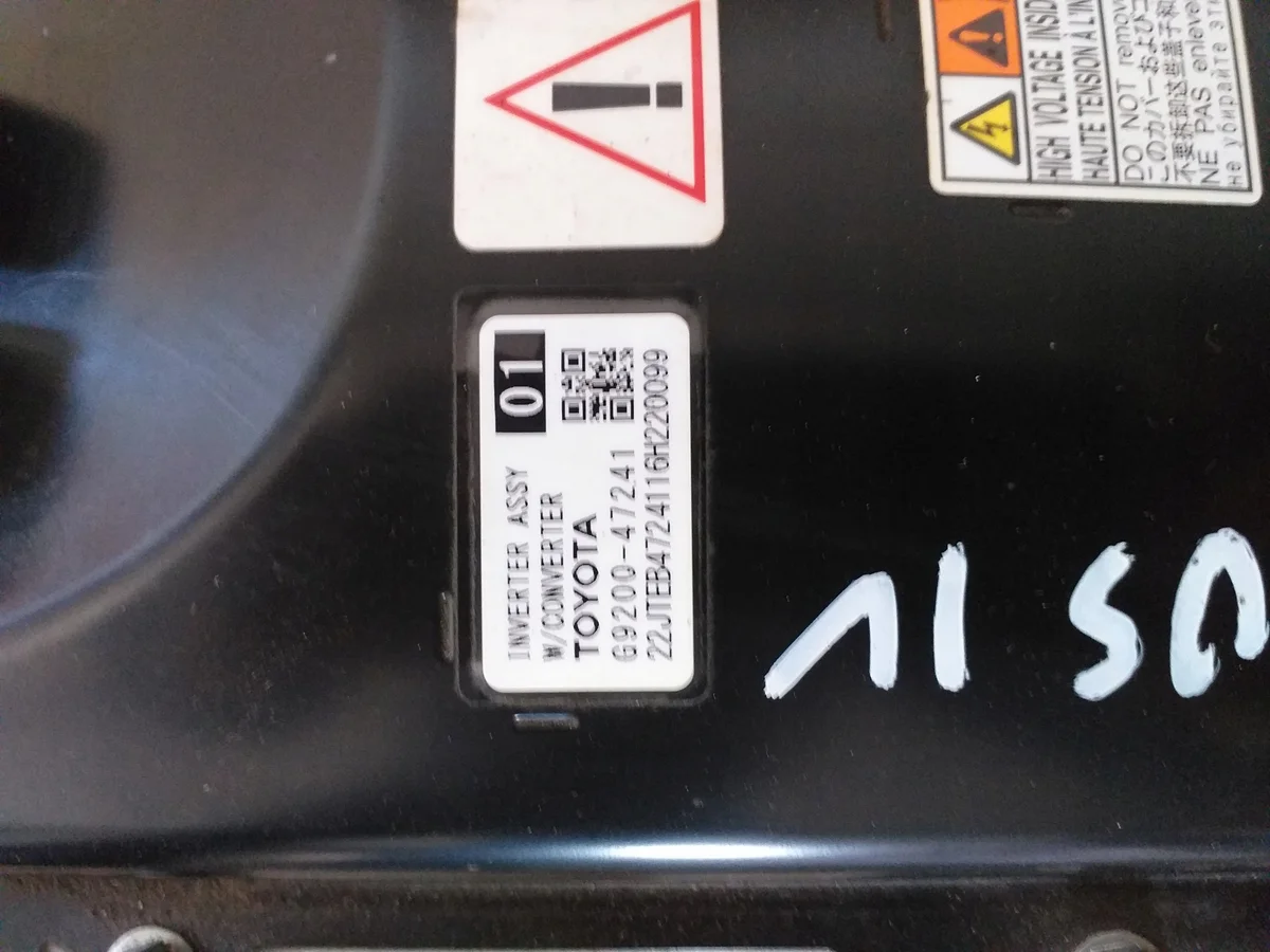 Onduleur Toyota C-HR G9200-47241