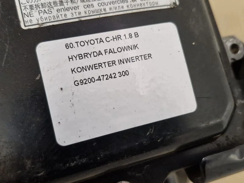Toyota C-HR 1.8 Hybrid Wechselrichter G9200-47242 image 6
