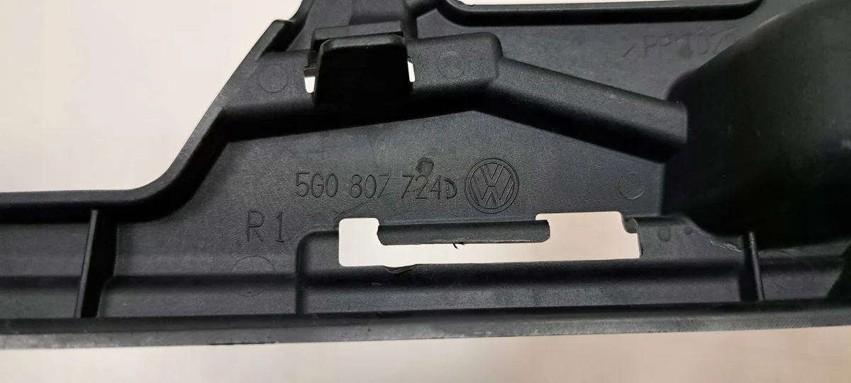 VW Golf VII Bumper Bracket Right Front Used image 5