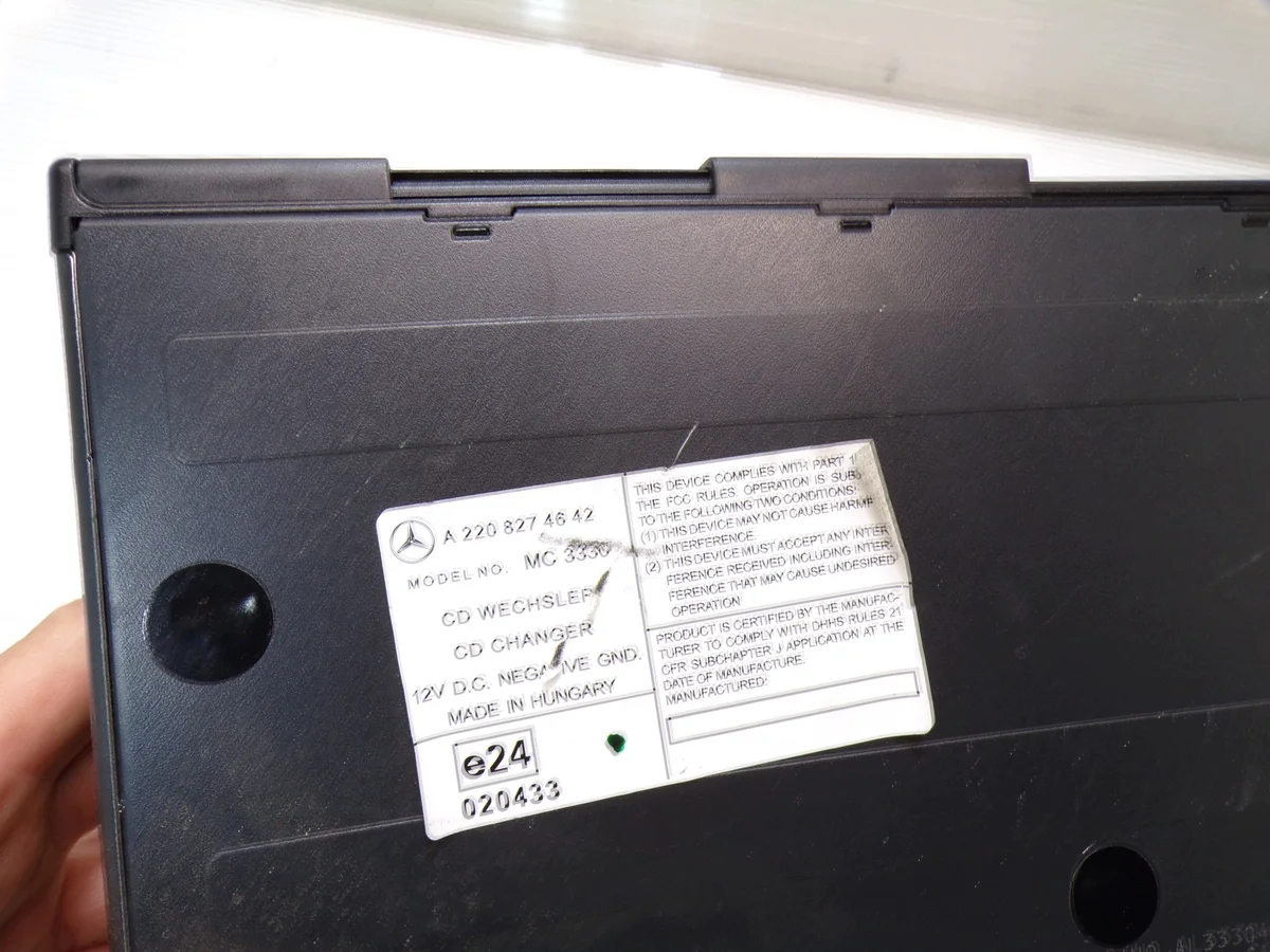 CD-Wechsler Magazin Mercedes W220 W215 image 4