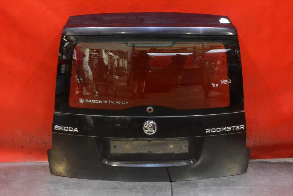 Achterklep Skoda Roomster 1 I Lift 10-15 Zwart