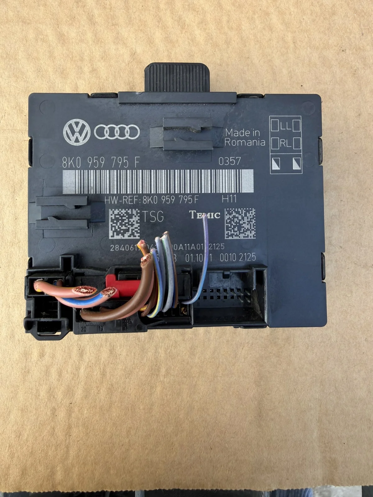 Module de porte arrière droit Audi A4 B8 8K0959795F