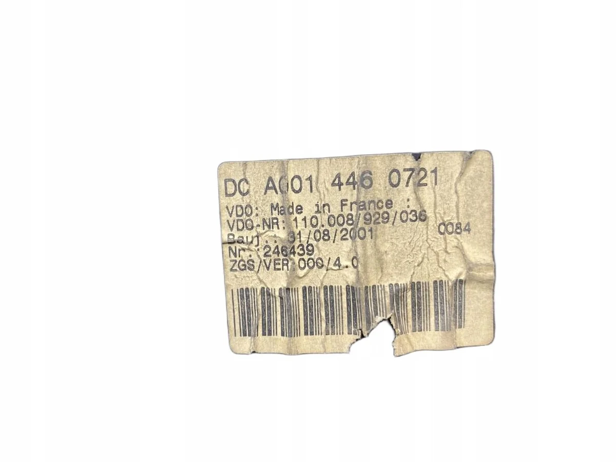 Compteur Mercedes Sprinter CDI A0014460721 image 4