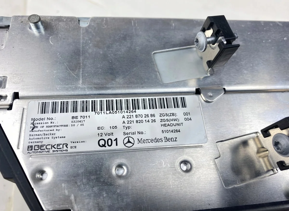 Changeur CD S-Class W221 Becker image 3