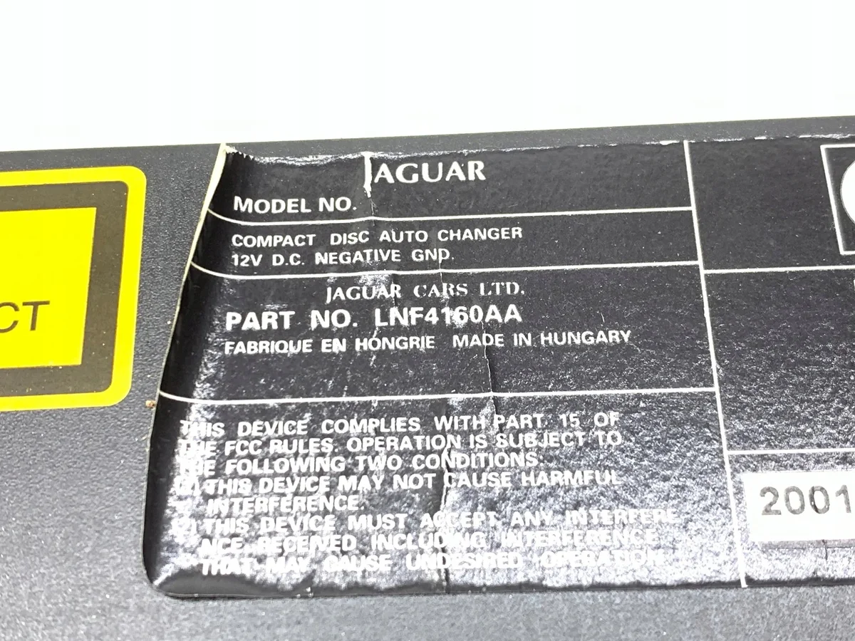 CD Changer Jaguar XJ (X308) LNF4160AA image 7