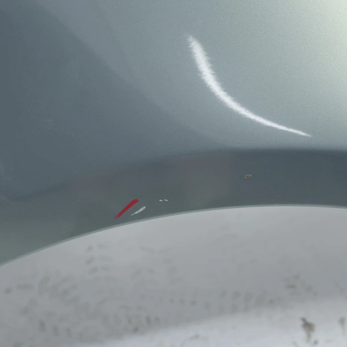 BMW E90 E91 Front Fender Right Arctic Metallic image 7