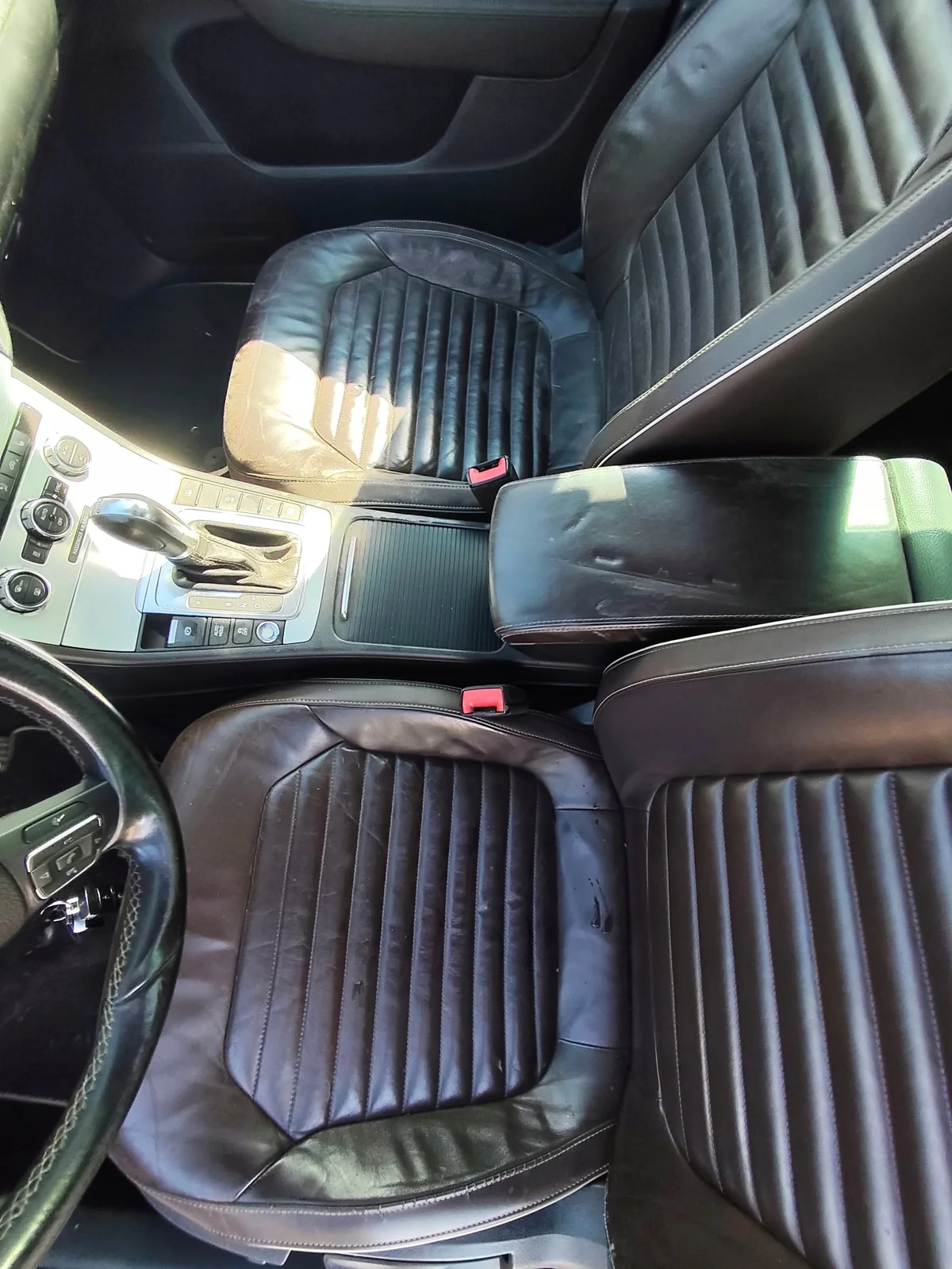 VW Passat B7 Bancada Couro Aquecida OEM image 7