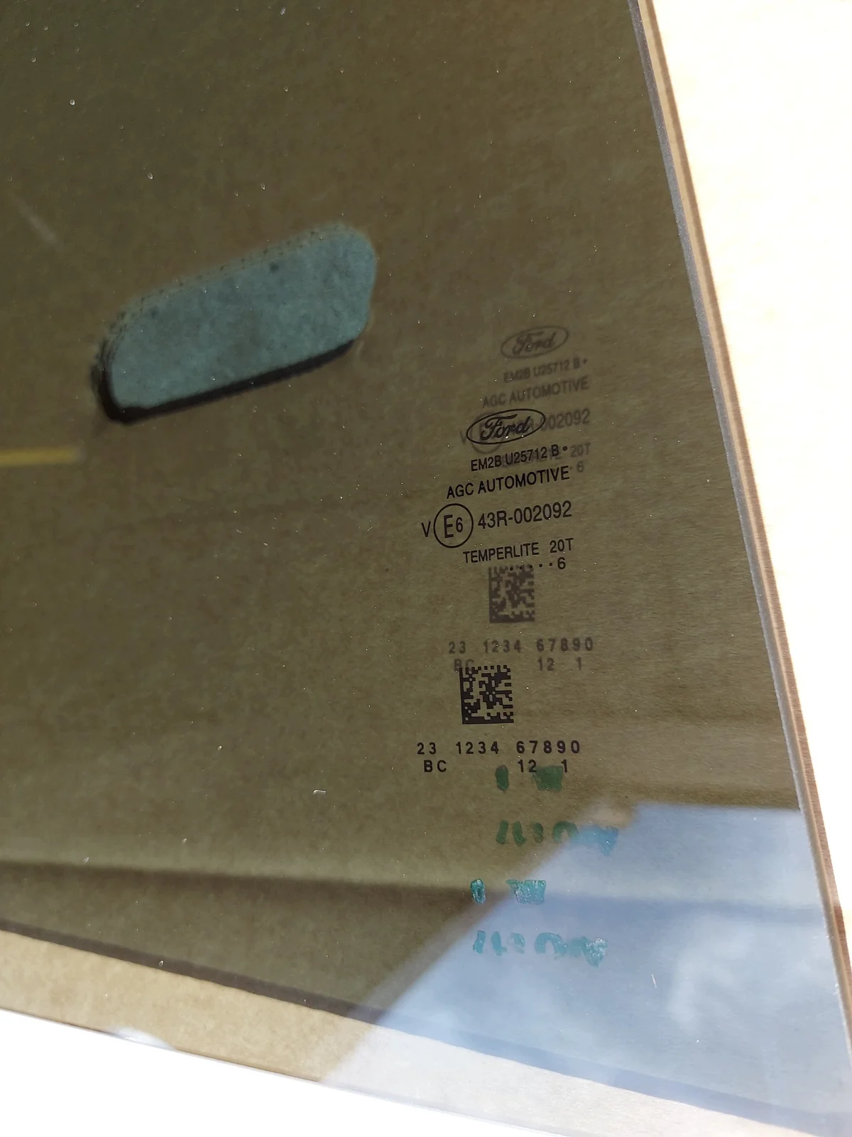 Cristal Puerta Trasera Derecha Ford Galaxy MK4 image 3