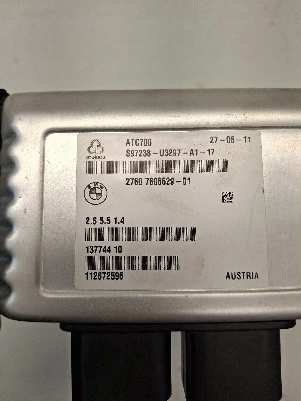 Module de boîte de vitesses BMW X6 E71 7606629 image 9
