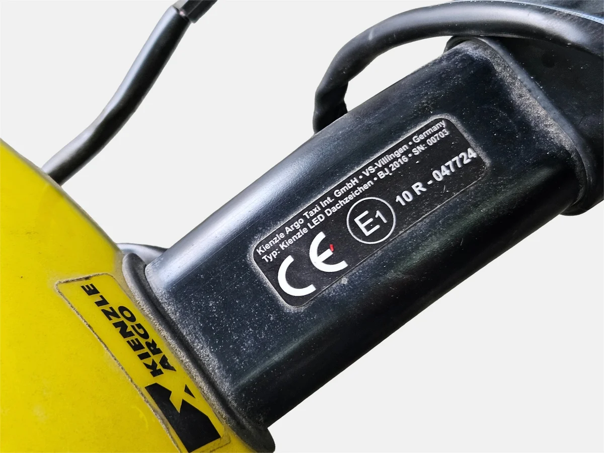 TAXI Warnleuchte Kienzle LED - gebraucht thumbnail 4