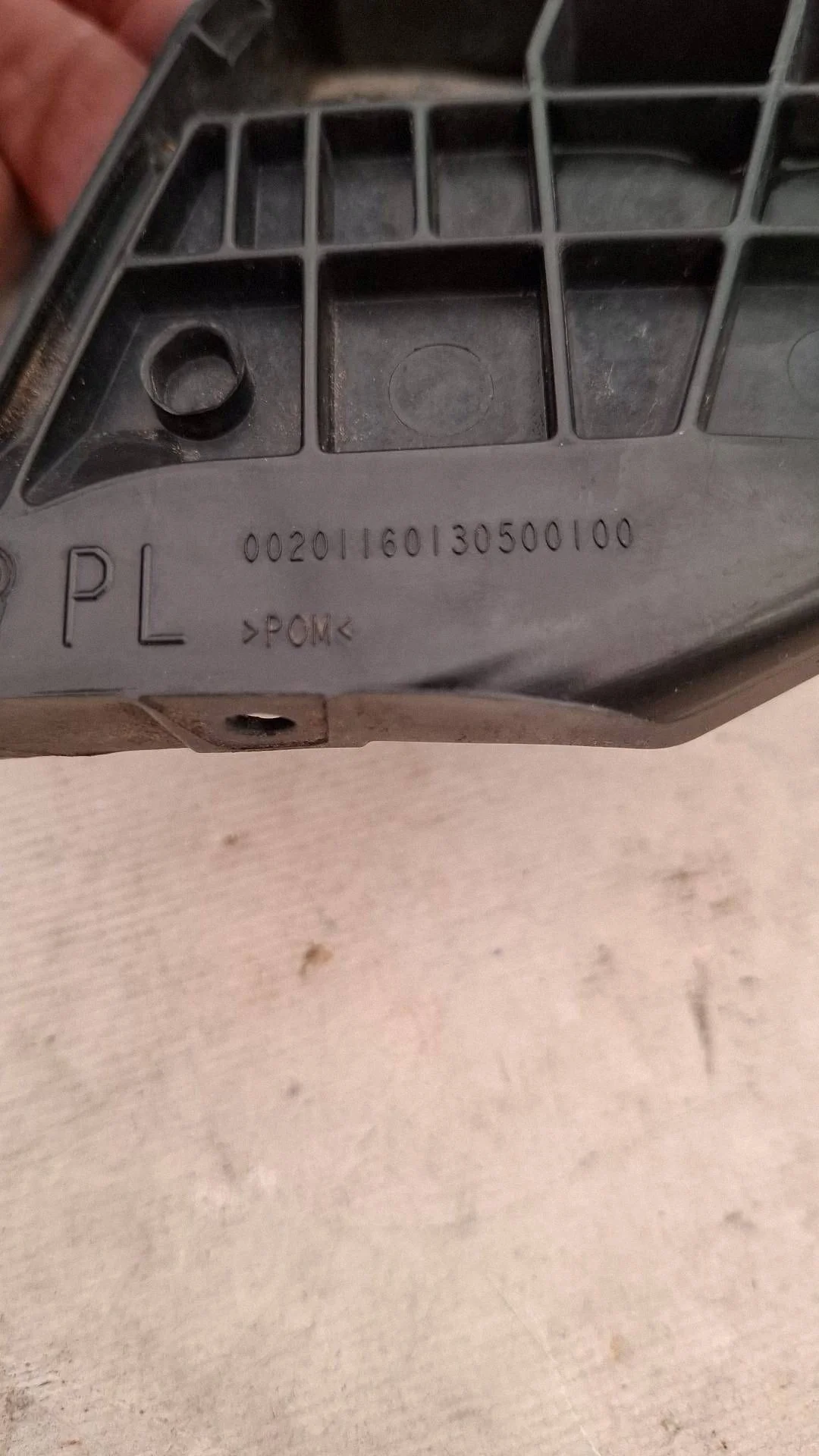 Peugeot 107 Rear Bumper Mount Left Rear