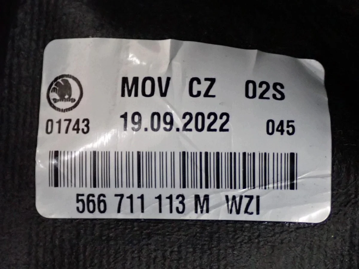 Schaltknauf Manschette Skoda Karoq 566711113M LLL image 6