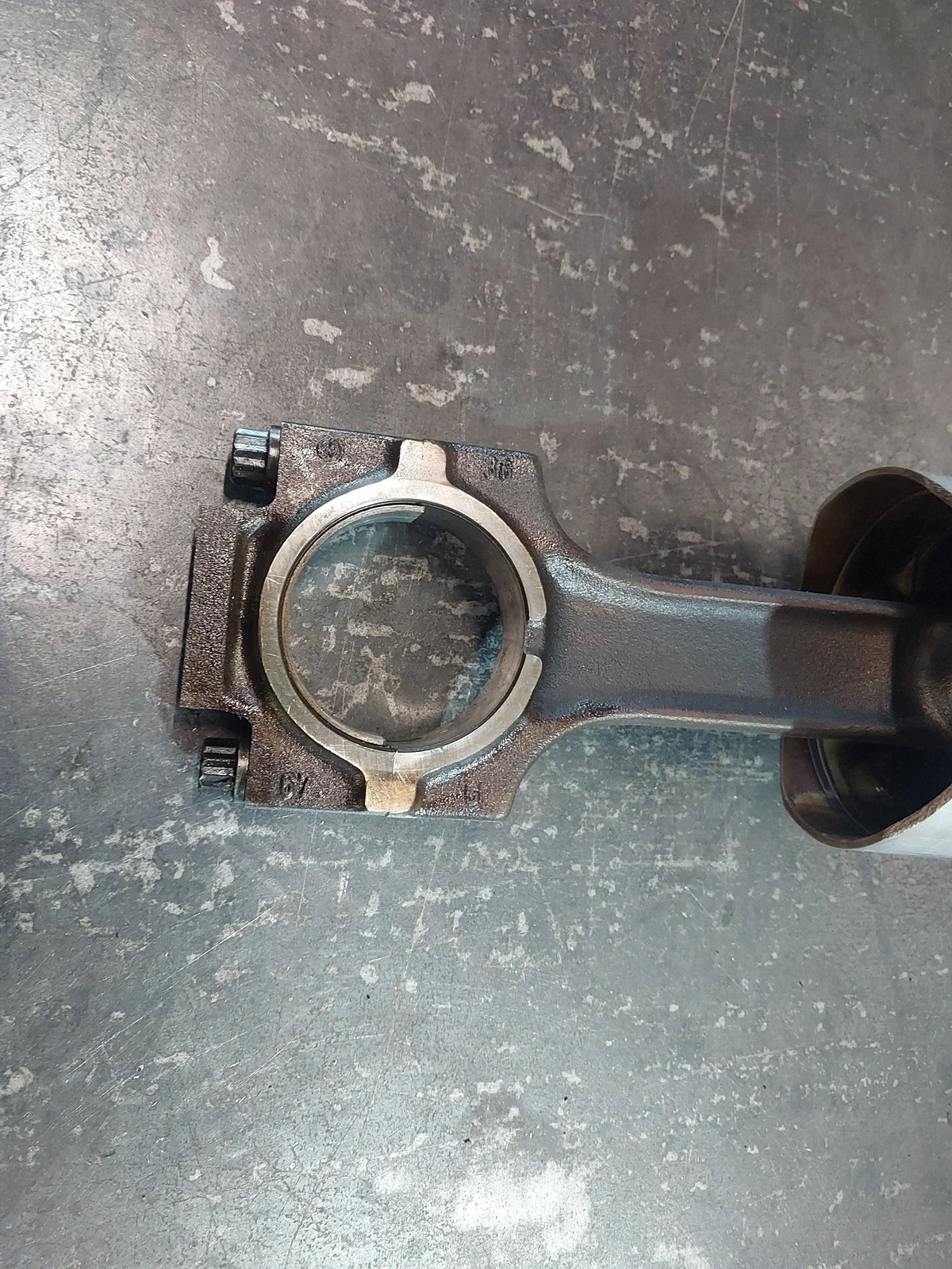 Pistone con biella BMW E34 525i M20B25