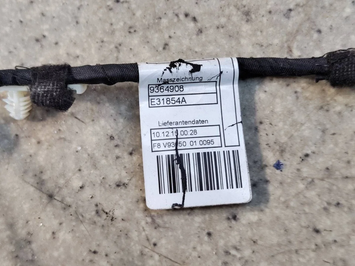 BMW X6 F16 Front Right Door Wiring Harness