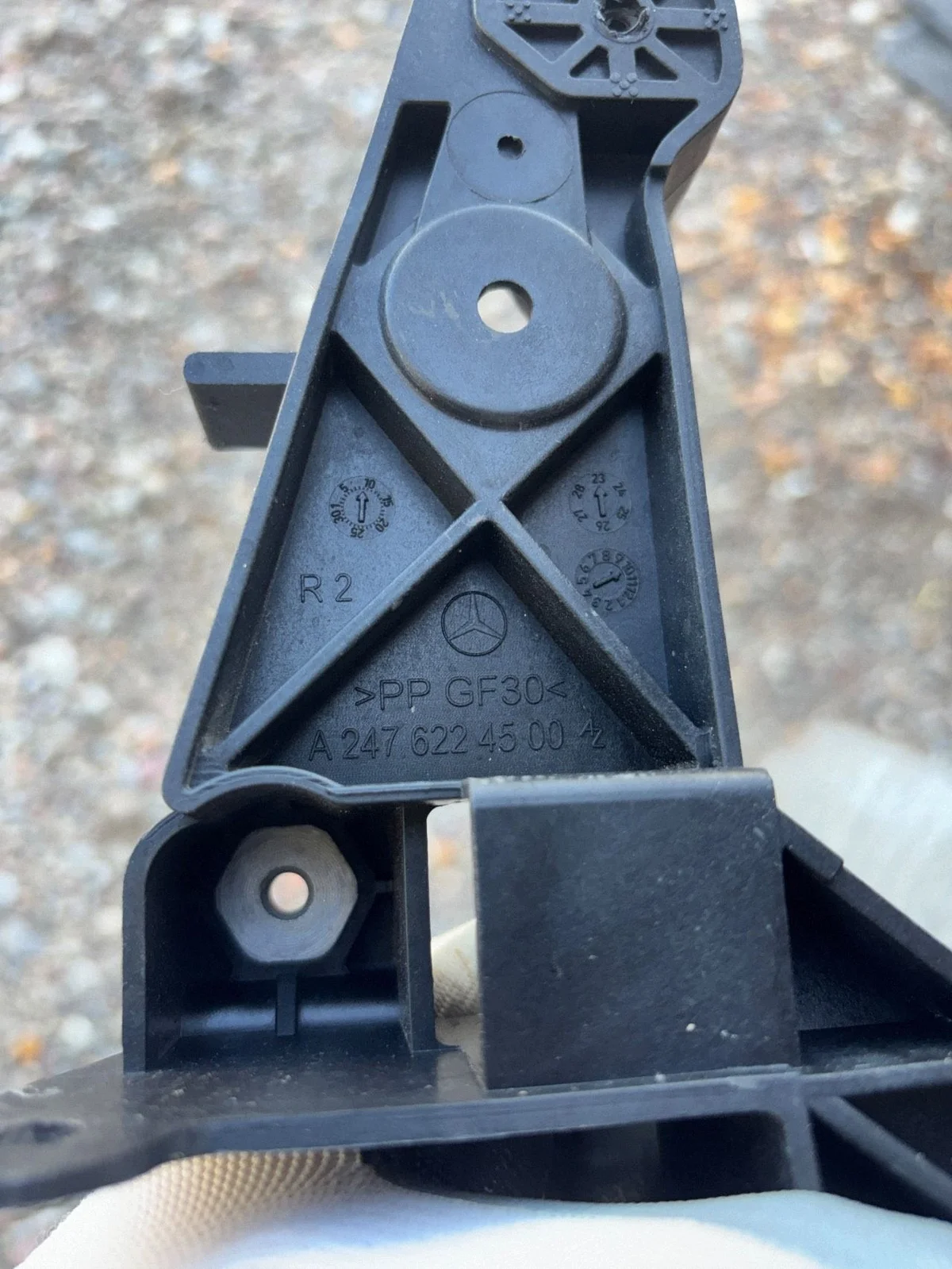 Support phare Mercedes GLB X247 A2476224500 image 4