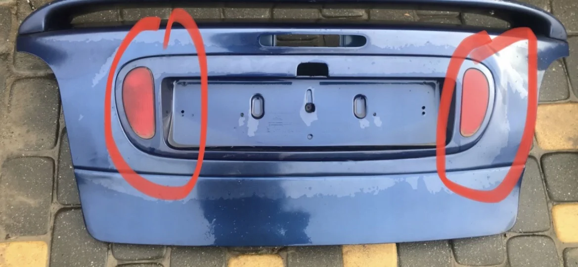 Luz de Nevoeiro Traseira Direita Megane III Coupe