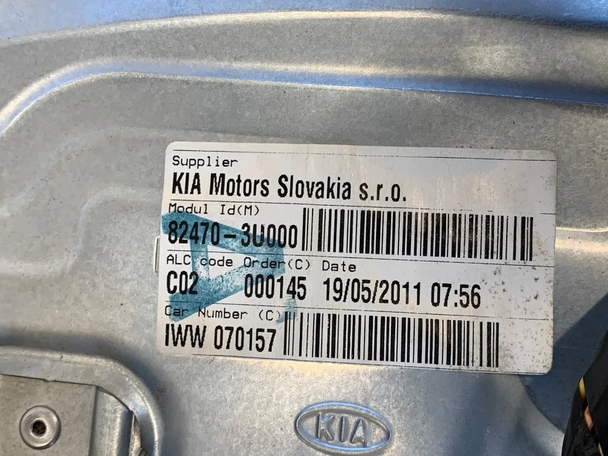 Fensterheber Vorne Links Kia Sportage III image 3