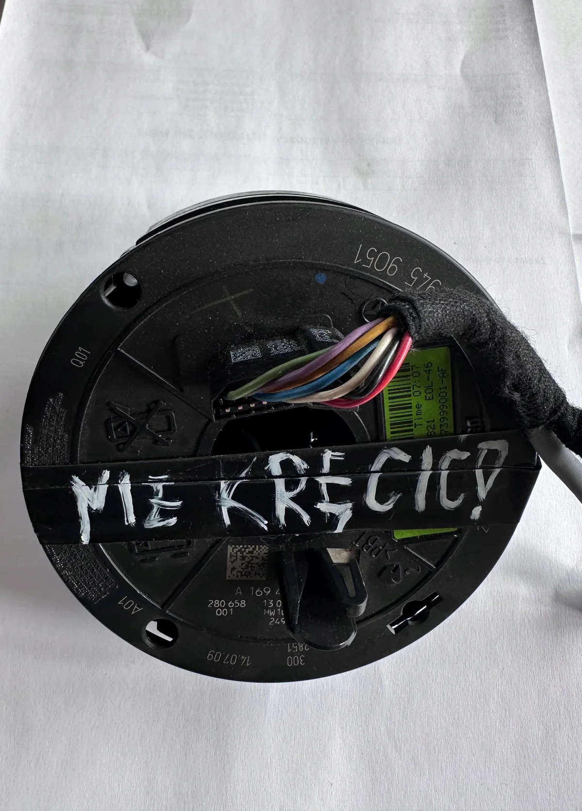 Capteur d'angle de braquage Mercedes Classe B W245