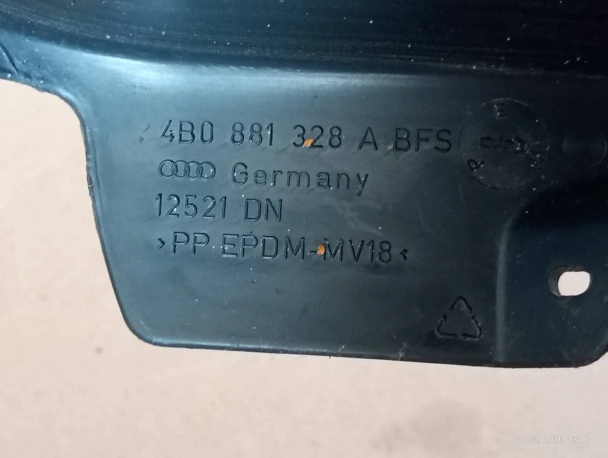 Audi A6 C5 Cache Siège Passager 4B0881328A image 6