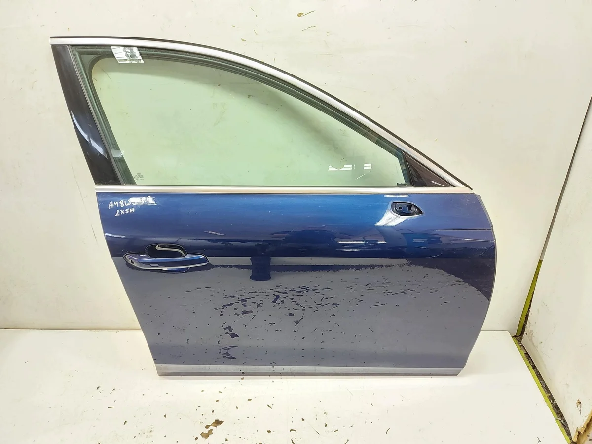 Audi A4 B9 Front Right Door Blue LX5H
