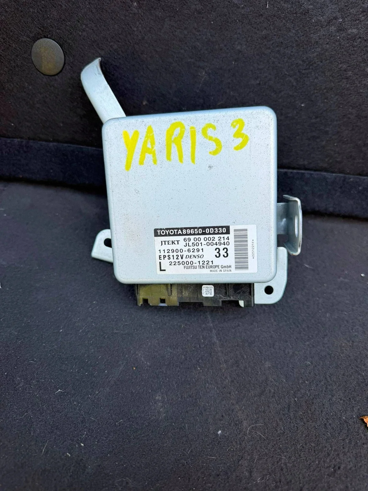 Module direction assistée Toyota Yaris 2012