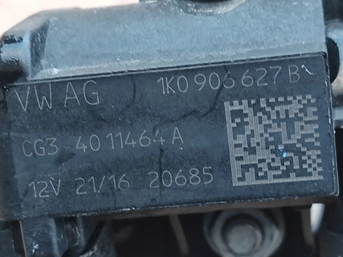 VW TDI Unterdruckventil 1K0906627B 04L131051F image 3
