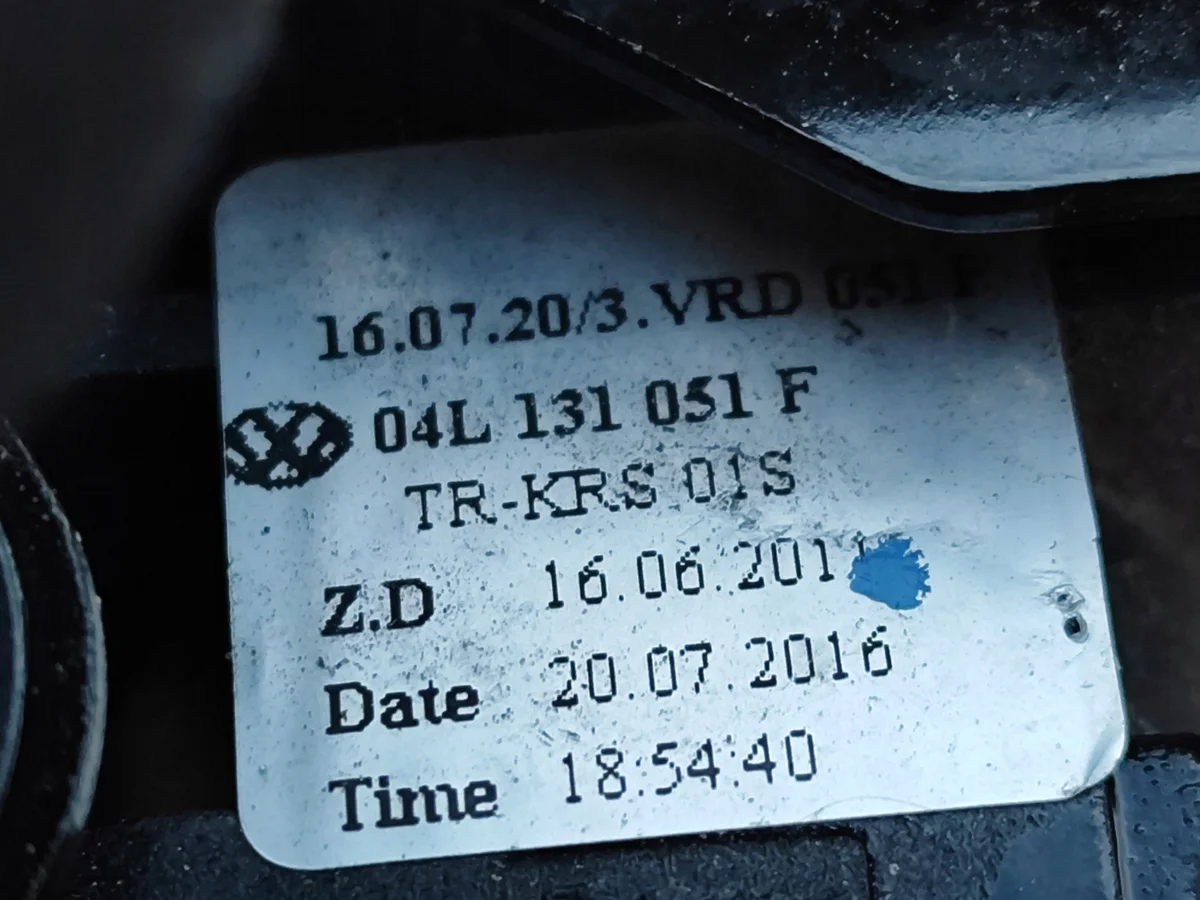 VW TDI Unterdruckventil 1K0906627B 04L131051F image 6