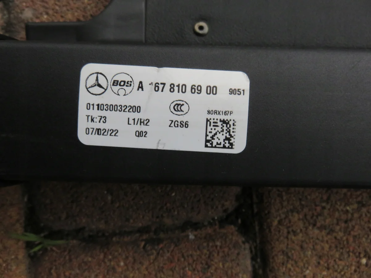 Mercedes GLS X167 2019-2025 Cache Coffre image 4
