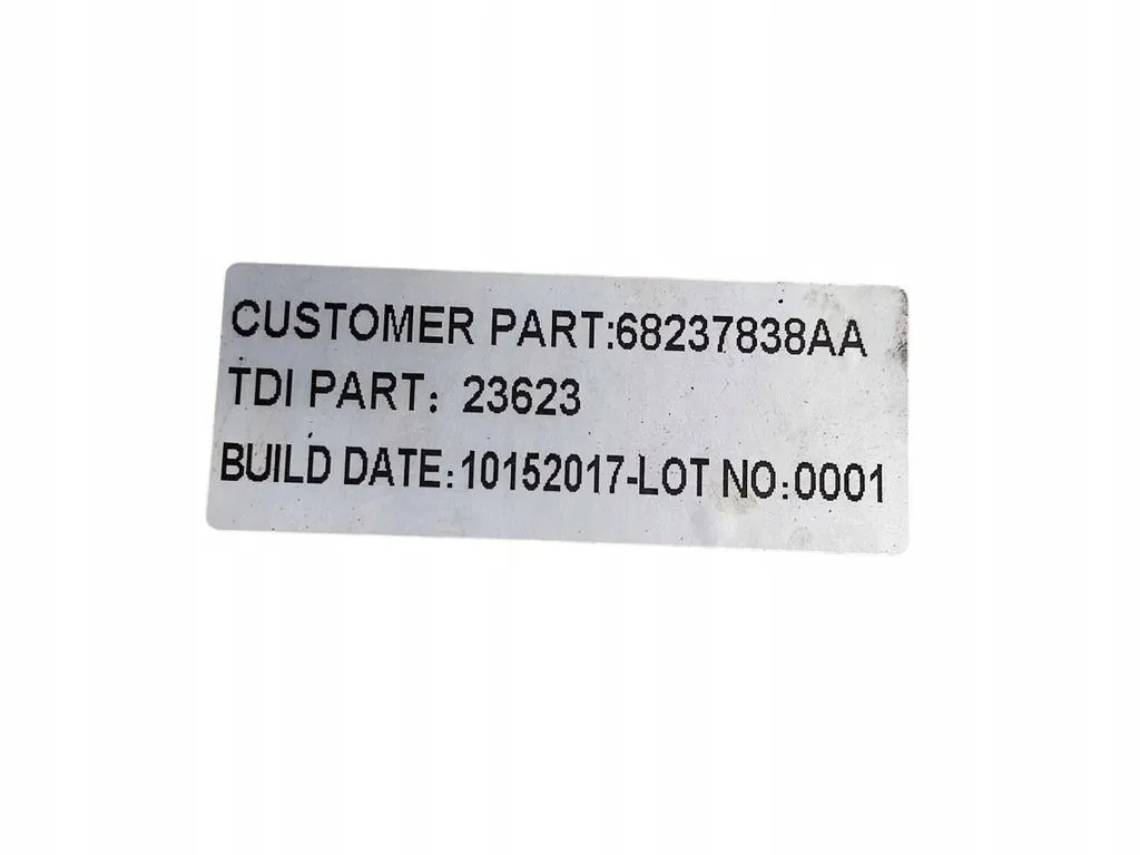 Oljetrycksbrytare Chrysler Pacifica 68237838 image 7