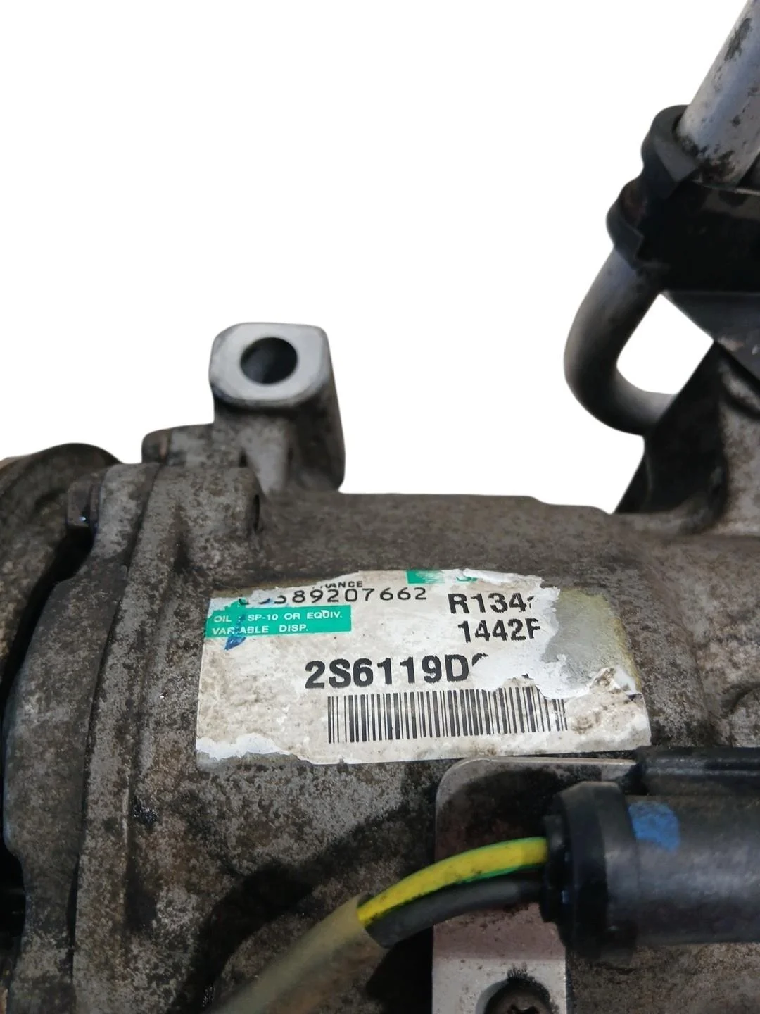 Airconditioning Compressor Ford Fiesta MK6 1.4 TDCI image 3