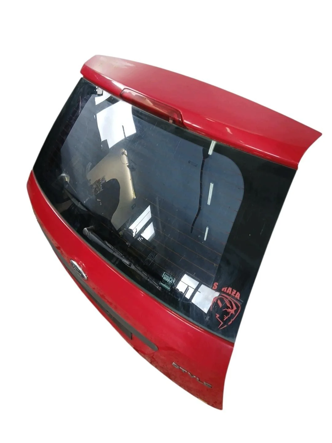 Baklucka Glas Ford Fiesta MK6 3D 2492++1 image 3