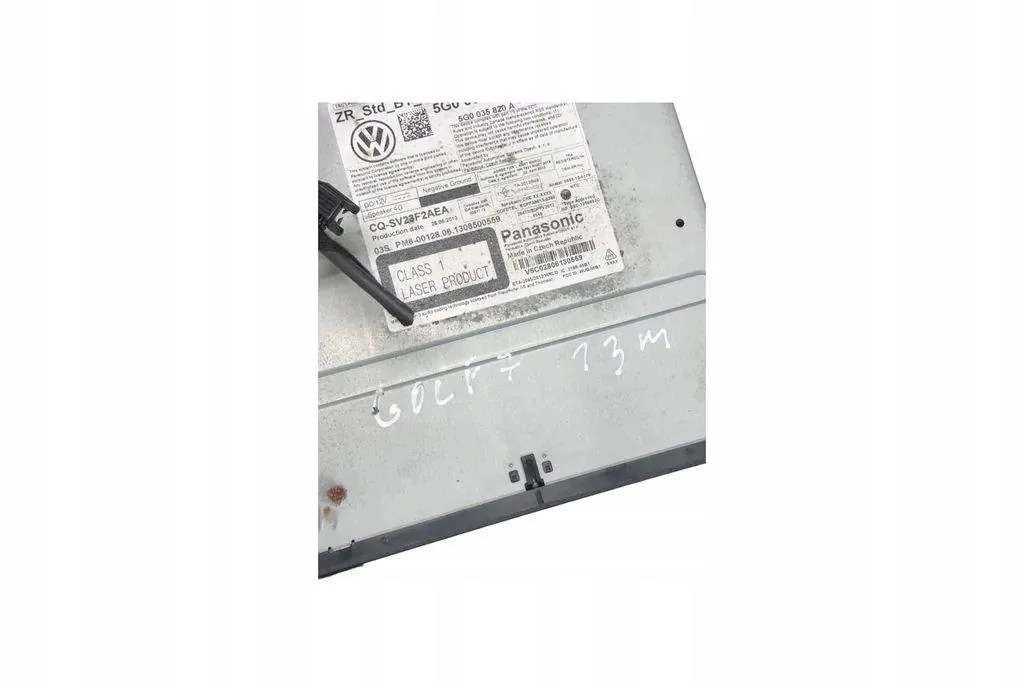Changeur CD VW Golf VII 5G0035820A